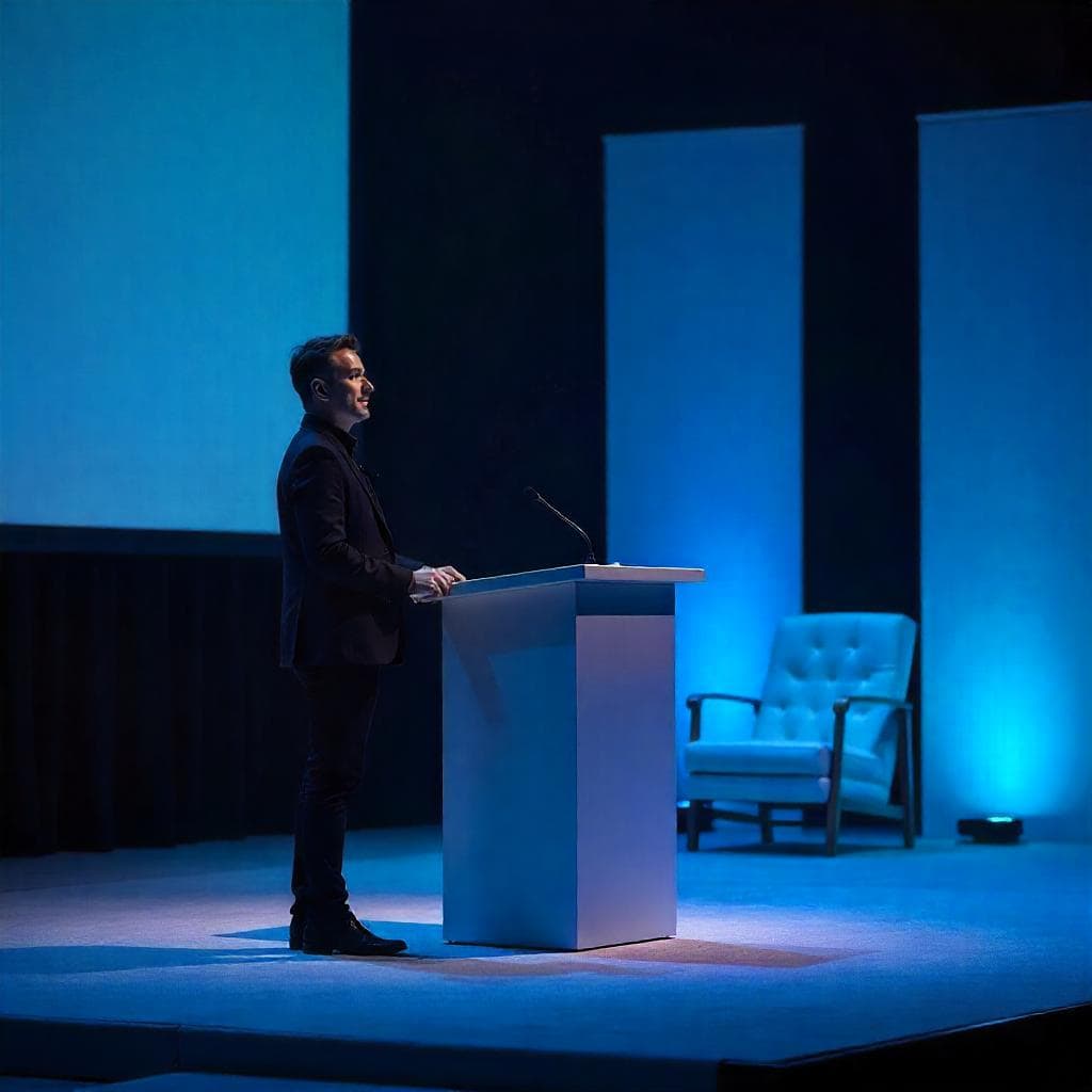 pupitre de conférence multimédias numérique
